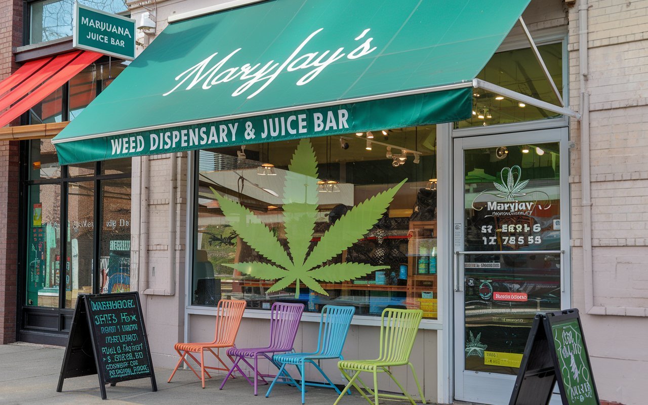 Maryjays DC Weed Dispensary Juice Bar Washington